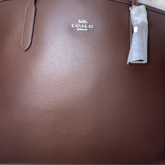 Coach 🤎 leather purse Tote bag New - Picture 12 of 13